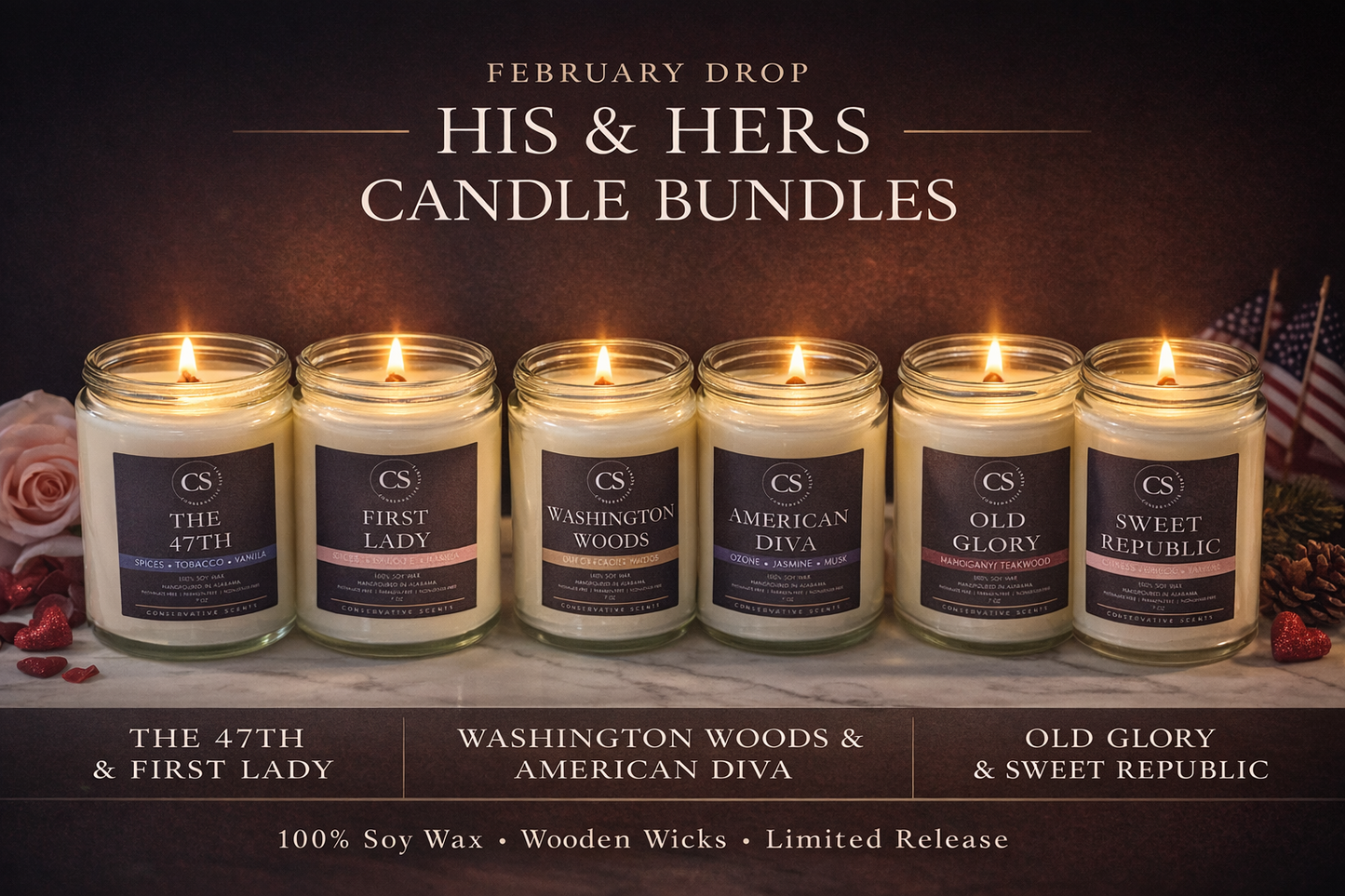 His & Hers Candle Bundle – February Drop