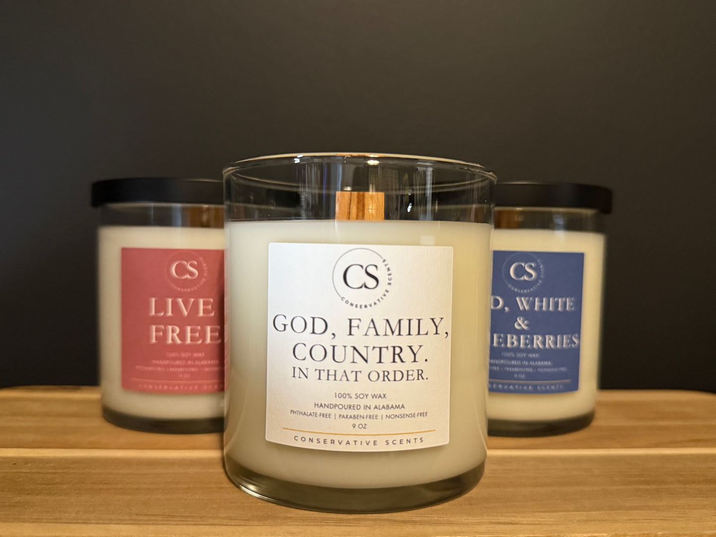 God, Family, County. In That Order