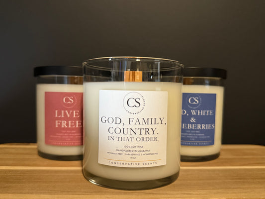 God, Family, County. In That Order